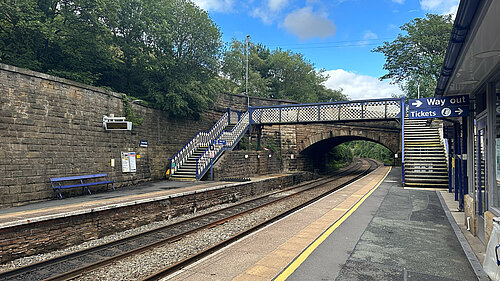 Greenfield train station