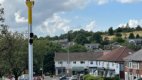 One of the new model of speed cameras